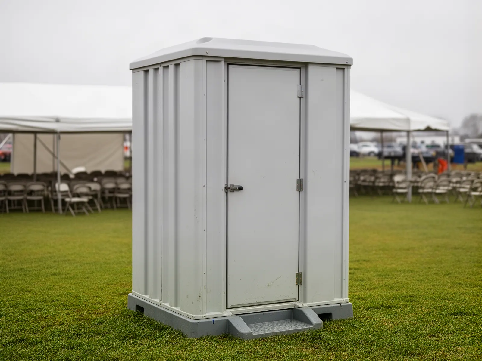 Clean porta potty unit from FG & Sons Porta Potty Rental in Malden, MA